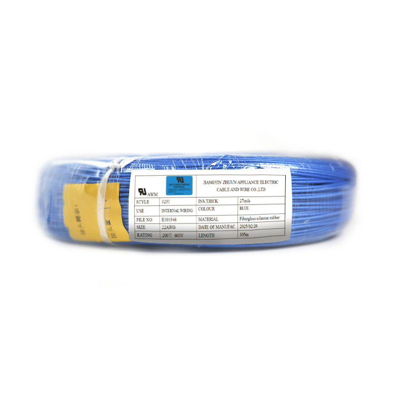UL3231 Glass Fiber Braided Silicone Mataas na temperatura na lumalaban sa wire UL3231 Glass Fiber Braided Silicone Mataas na temperatura na lumalaban sa wire