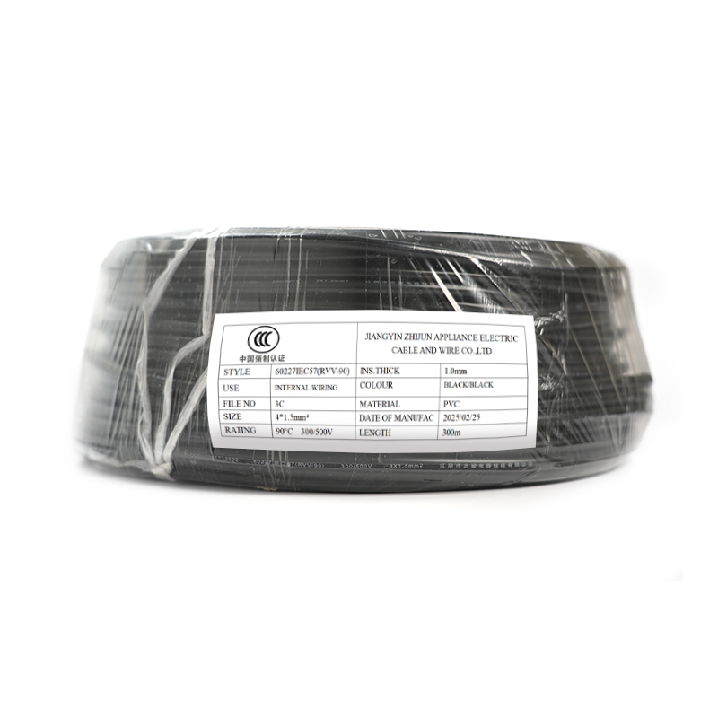 60227iec56 RVV-90 90 ° C Pambansang Pamantayang PVC Flexible Cable 300V 60227iec56 RVV-90 90 ° C Pambansang Pamantayang PVC Flexible Cable 300V